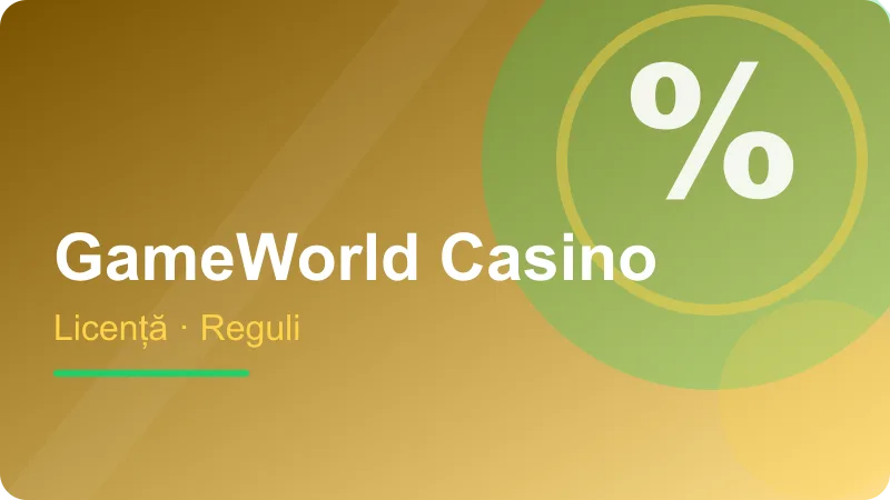 GameWorld Casino – GameWorld Casino: de la sălile din 1999 la cazinoul online GameWorld Casino: de la sălile din 1999 la cazinoul online – ilustrație pentru secțiunea GameWorld Casino